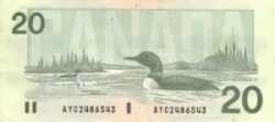20 Dollar: der Loon